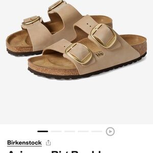 Birkenstock Arizona Big Buckle
Nubuck Leather - Sandcastle